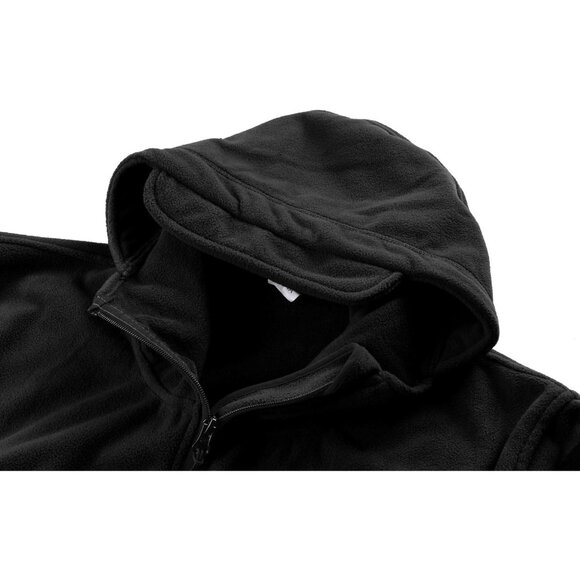 Men's Military Tactical Sport Warm Fleece Hooded Outdoor Adventure Jacket Coats - Picture 2 of 8